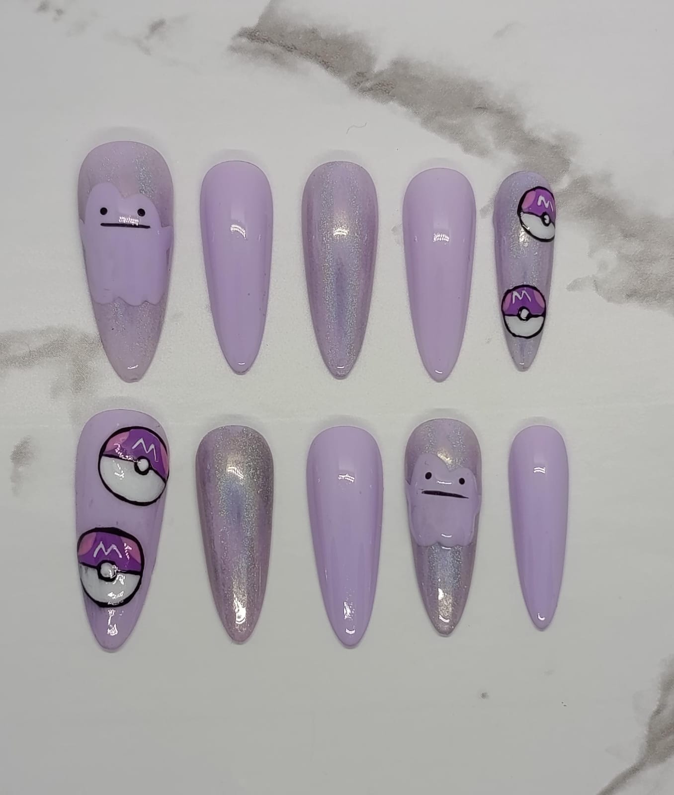 Pokemon Almond Ditto Purple